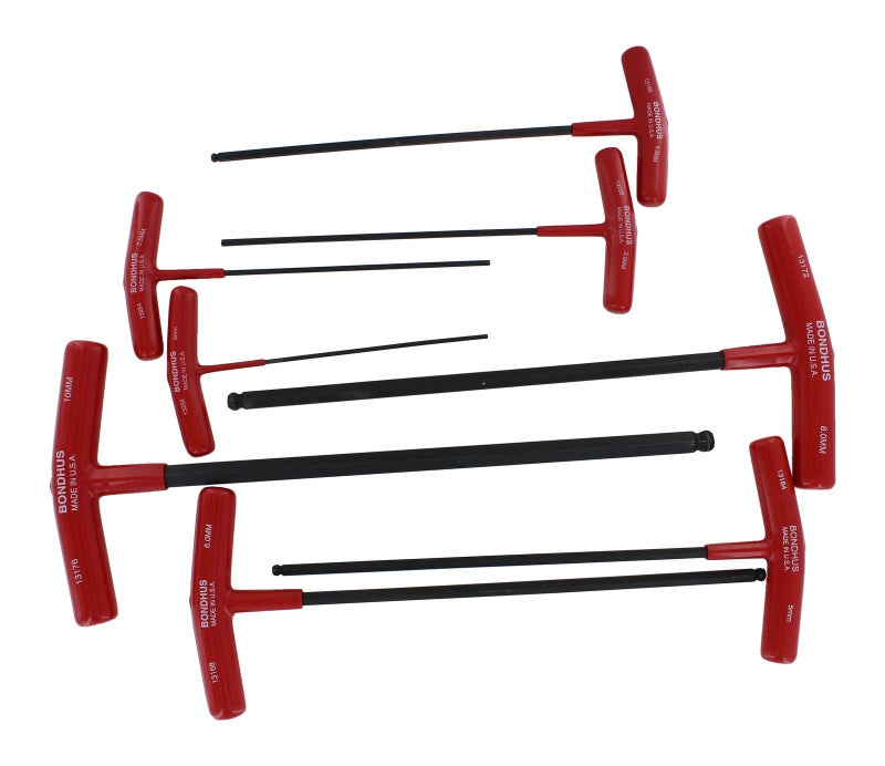 Bondhus Metric and Inch Ball Driver Hex and Star 26 Piece T-Handle Sets with Stand - Bondhus 13189, Bondhus 13190, Bondhus 33034 - Image 5